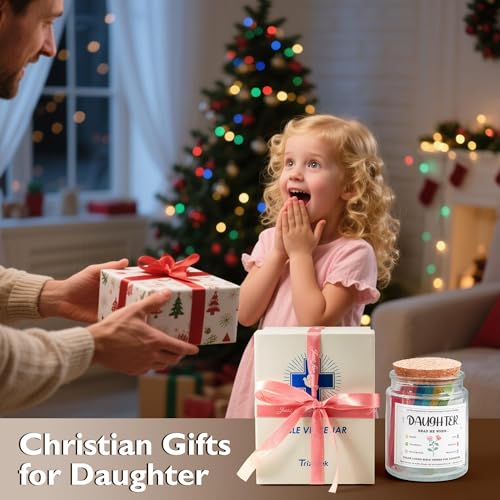 Inspiring Gifts for Daughter - Bible Verse Jar for Teens