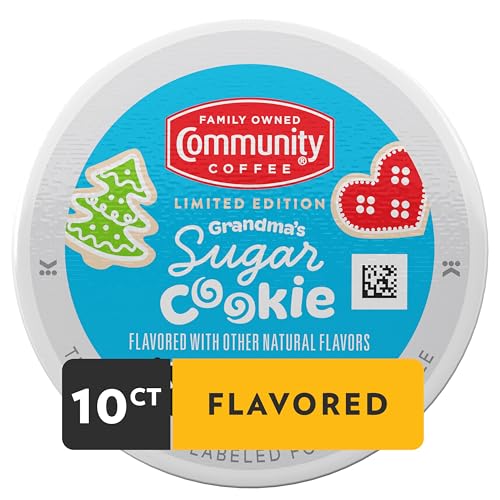 Community Coffee Grandma's Sugar Cookie K-Cup Pods - 10 Count