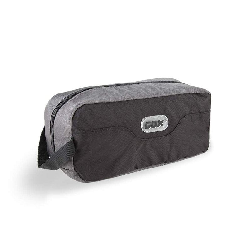 GOX Small Travel Toiletry Bag for Men, Hanging Dopp Kit Organizer with Water-Resistant Nylon, Portable Shower Toiletry Case