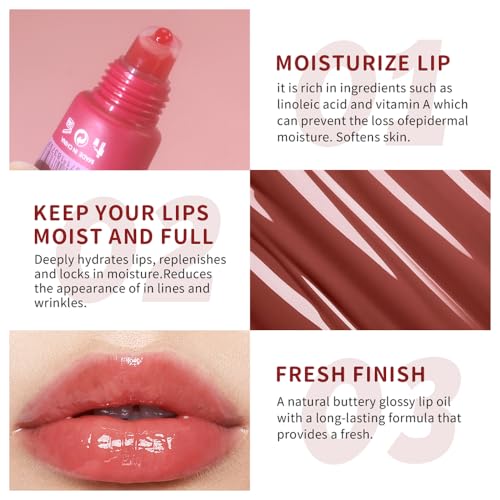 SAM SUGAR Tinted Lip Balm with Keychain - Hydrating & Non-Sticky