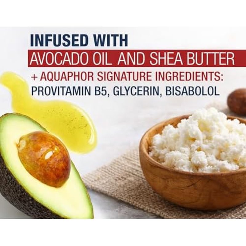 Aquaphor Repairing Foot Masks, Moisturizing Socks for Dry Feet, Hydrating Foot Care Treatment with Avocado Oil and Shea Butter, Pack of 6
