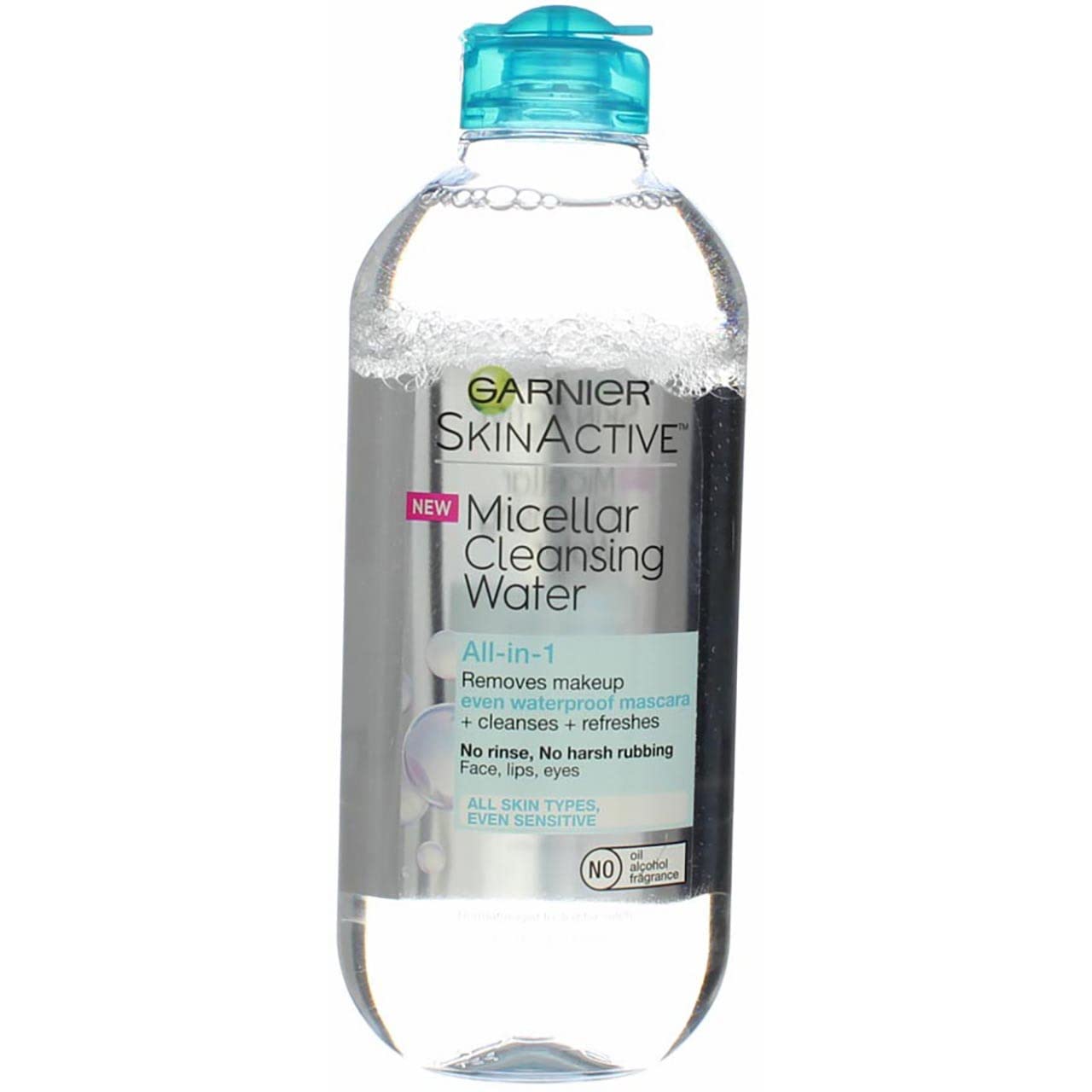 Garnier Micellar Water - Waterproof Makeup Remover & Hydrating Cleanser for Sensitive Skin | 13.5 Fl Oz (400mL), 2 Count