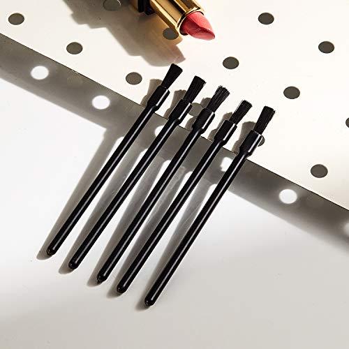 Black 200 Pcs Disposable Lip Gloss Brushes Lipstick Applicators Makeup Tools