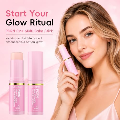 PDRN Pink Collagen Volume Multi Balm - Hydrating Skin Balm for Face & Body