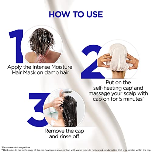 BBLUNT Intense Moisture Heat Hair Spa Mask with Self-Heating Cap (70g)
