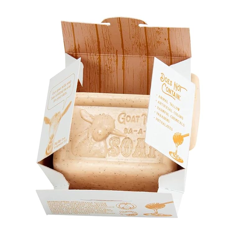 San Francisco Soap Company Goat Milk Honey Bar - Nourishing Natural Bath Soap