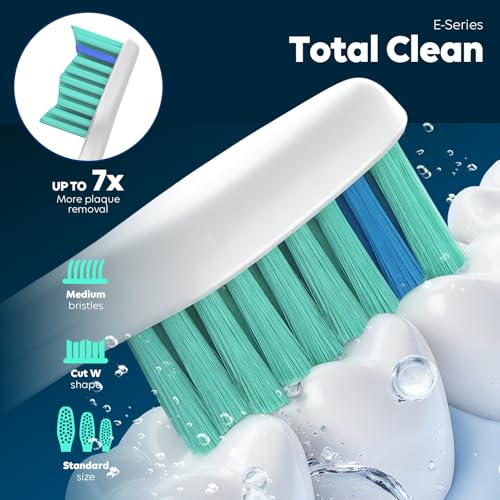 4 Pack Replacement Toothbrush Heads for Philips Sonicare - Compatible with E-Series, Essence, Xtreme, Elite, Advance, CleanCare