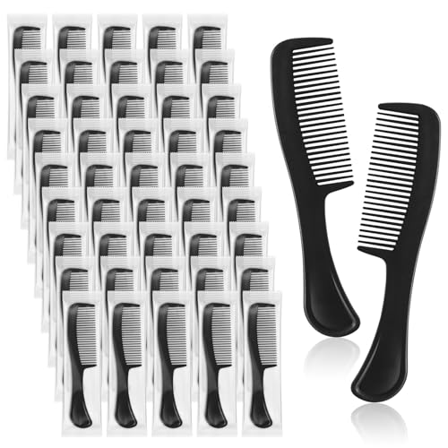 Lomgwumy 5.9 Inch Bulk Hair Combs Pack of 30 Individually Wrapped