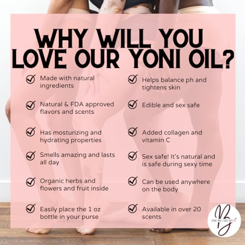 Vanilla Yoni Oil - Natural Feminine Care Oil for pH Balance & Comfort