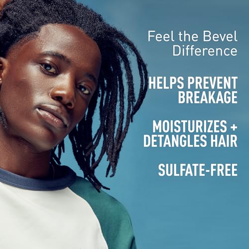 Bevel Hair Conditioner for Men with Coconut Oil & Shea Butter, 12 oz (Pack of 2) — Sulfate-Free, Detangles & Moisturizes