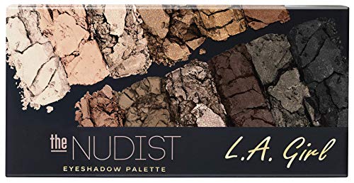 L.A. Girl Fanatic Eyeshadow Palette - 12 Matte & Satin Colors, Travel Friendly