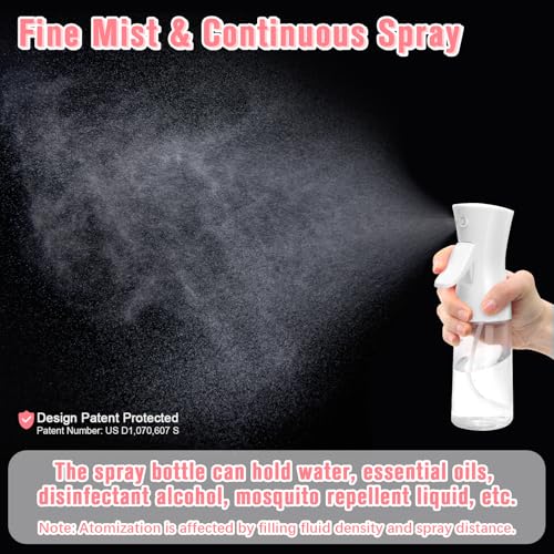 Continuous Spray Bottle for Hair, Plants & Pet Grooming - 200ml