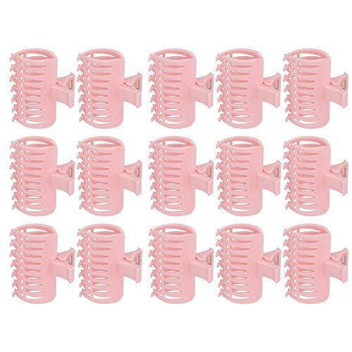 Sonew 15-Piece Hot Roller Clips for Hair Styling - Heat Resistant Clamps