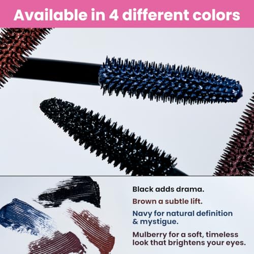 Prime Prometics PrimeLash Mascara for Older Women ? Volumizing, Incredible Length in 2 Coats ? Long-Stay, Zero Clumps, Hypoallergenic (Black)