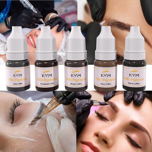 KVM Semi-Permanent Eyebrow Makeup Pigment Tattoo Ink - Pigment 1