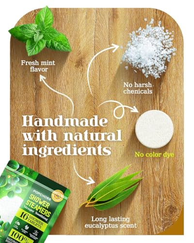 Eucalyptus Shower Steamers Aromatherapy - 16 Pack Green | POPCHOSE