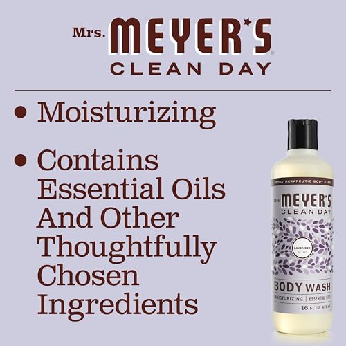 Mrs. Meyer's Clean Day Lavender Moisturizing Body Wash, 16 oz