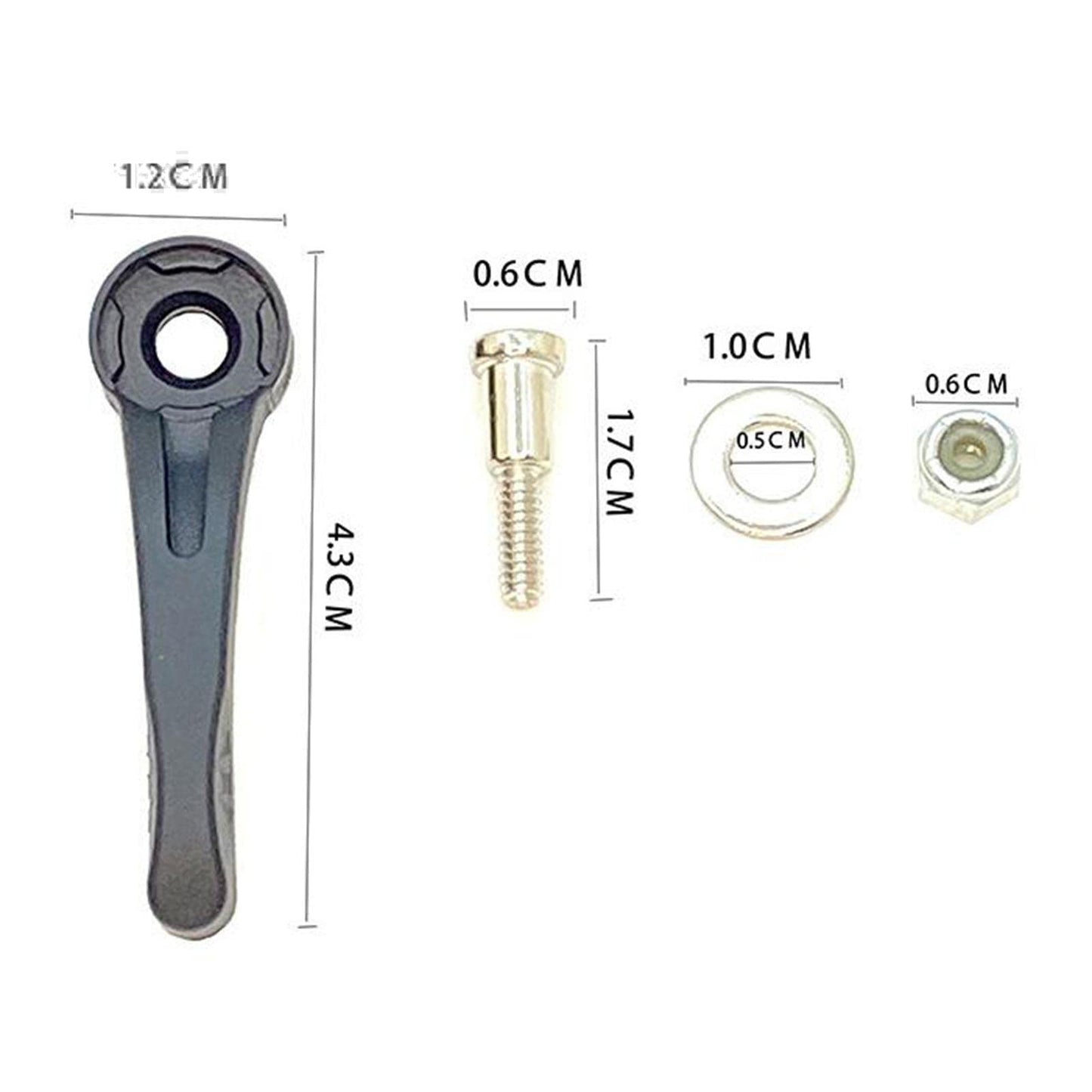 Generic Blade Adjustment Lever for Wahl 8148 8591 Assemble, Brown, 4.3cm