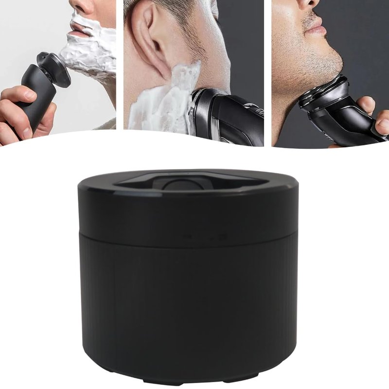 SUNJCO Quick Clean Pod Replacement Fit for Philips Norelco Series 5000 Series 7000 & Series 9000, 1 Pack, Black