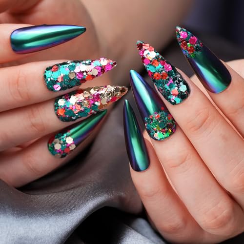 Chameleon Chrome Nail Powder - Fairy Multi-Chrome Pigment