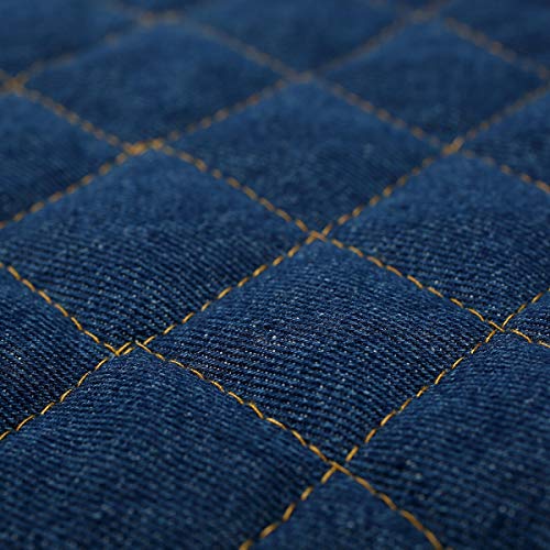 Lifaith 8-Inch Denim Potholders Set of 3 | Heat Resistant Cotton Hot Pads