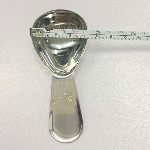 CoaGu 3-Pack 15ml Stainless Steel Coffee Scoops for Precision Brewing