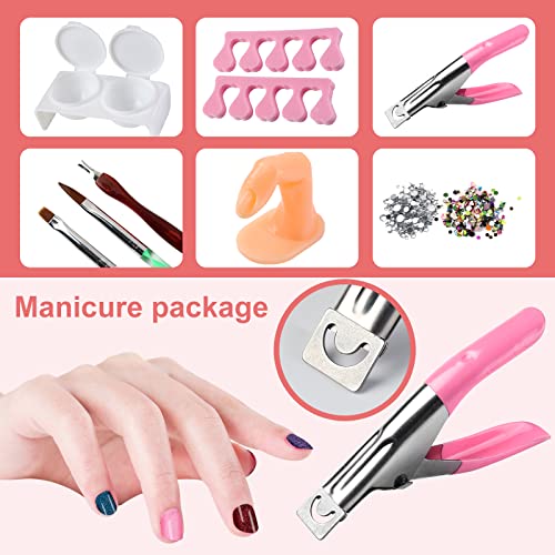 SUNBELEE Professional Acrylic Nail Kit with Everything for Beginners