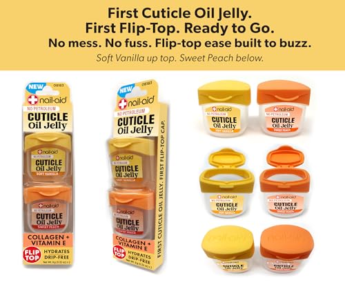 Nail-Aid Cuticle Oil Jelly - Press-On Friendly Hydrating Treatment