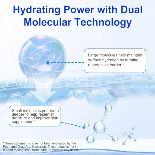 Hyaluronic Acid Powder 7.04oz Dual Molecular Skin Hydration & Elasticity Boost
