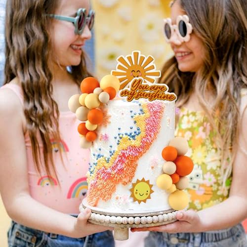 Ercadio 38-Pack Multicolor Cake Toppers for Birthday Parties