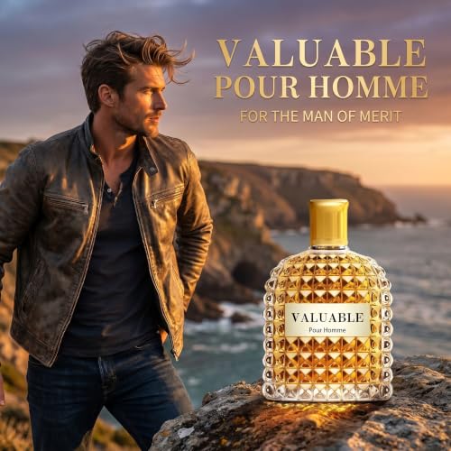 Hybrid & Company Valuable Pour Homme EDP Spray 3.4 Fl Oz - Unisex Fragrance for Day & Night