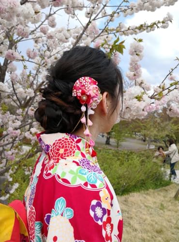 CRB Fashion Traditional Japanese Kanzashi Hair Clip for Kimono Yukata