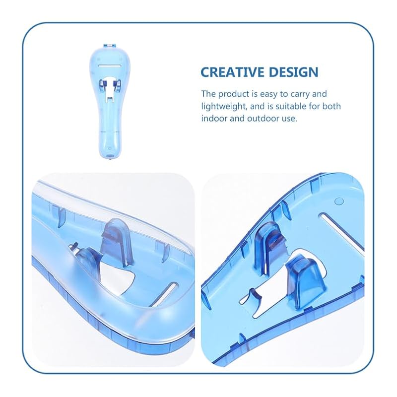 Beavorty 2-Pack Travel Safety Razor Cases - Portable Plastic Shaving Holder for Men
