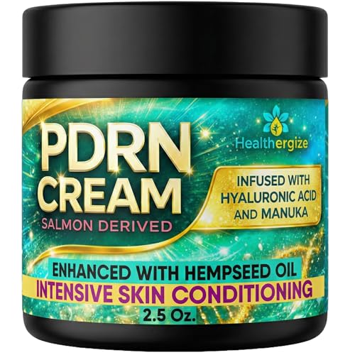 Healthergize PDRN Face Moisturizer with Salmon DNA & Manuka Honey 2.5oz