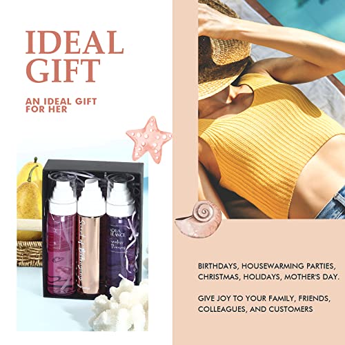 AQUA BLANCE Dreams Body Spray Gift Set - Pack of 3, 10.2 Fl Oz