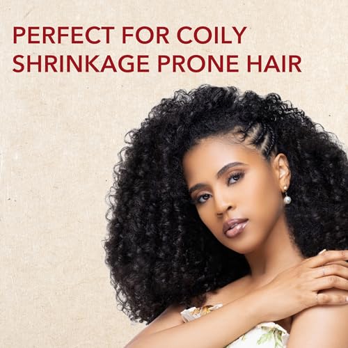 Creme of Nature Double Duty Detangle Conditioner - 12 oz Moisturizing Leave-In & Rinse-Out with Argan Oil