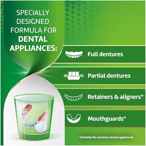 Polident 3 Minute Antibacterial Dental Appliance Cleaner Tablets - 90 Count
