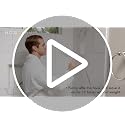 HONEYBULL Fogless Shower Mirror for Shaving - Compact 4x6in