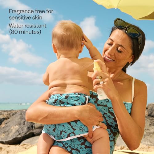 Baby Bum SPF 50 Mineral Sunscreen Spray for Sensitive Skin - 3 oz Travel Size