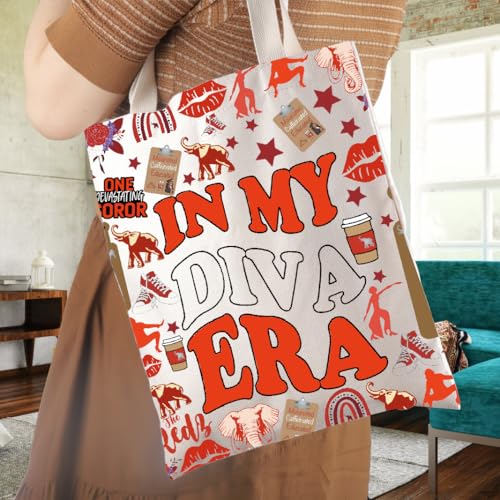 In My Diva Era Sorority Sisterhood Canvas Tote Bag
