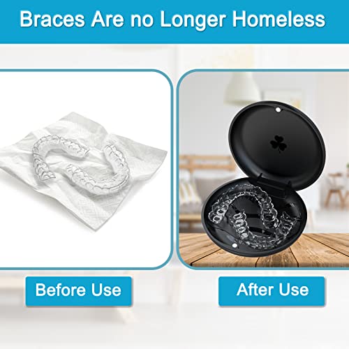 ARGOMAX 2-Pack Aligner & Retainer Case with Magnetic Closure