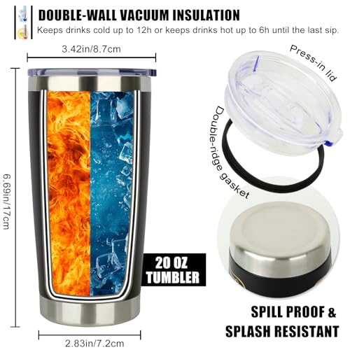 20 oz Stainless Steel Tumbler for Mom - Heartfelt Gift from Son