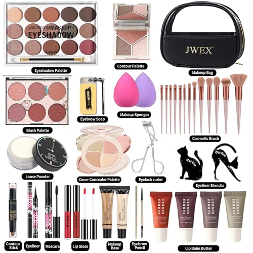 37 Pcs All-in-One Makeup Kit for Women – Complete Gift Set