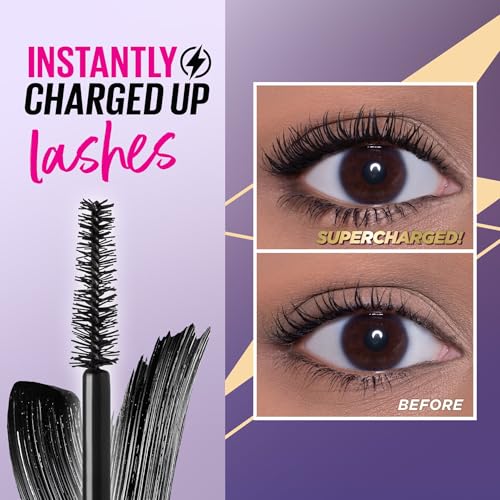 L.A. Girl Super Charged Maxed Out Volume Mascara 0.11 Fl Oz (Pack of 2)