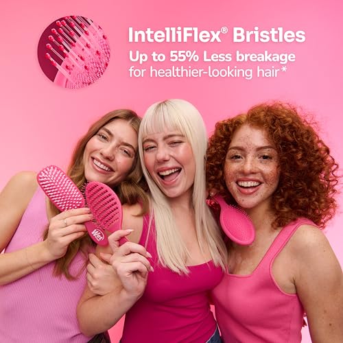 Wet Brush Thin Detangler Comb - Pain-Free for Fine Hair, Pack of 2