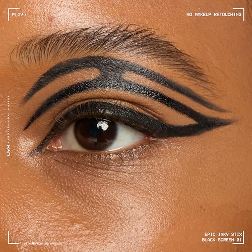 NYX Epic Inky Stix Eyeliner - Waterproof Mechanical Gel, 24HR Wear