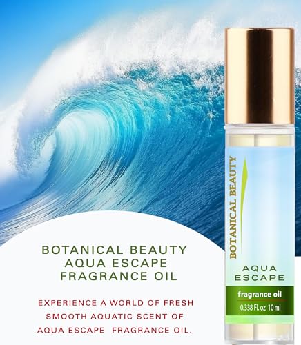 Botanical Beauty Aqua Escape Fragrance Oil Roll-On, 0.33 Fl Oz