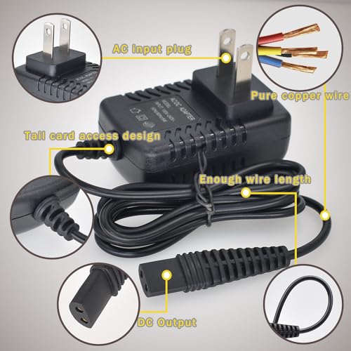 Replacement Charger for BaBylissPRO FXFS2 Barberology Foil Shaver 4.5V