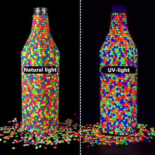 1440pcs Hotfix Rhinestones for DIY Crafts & Clothing - White Neon SS20