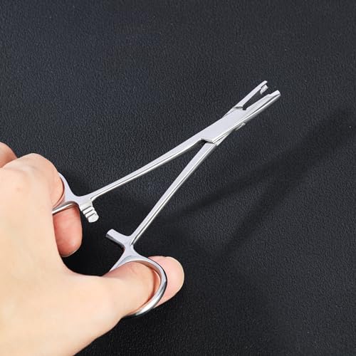 AccGin 4mm Piercing Clamps Tool for Nose, Ear, and Body Jewelry